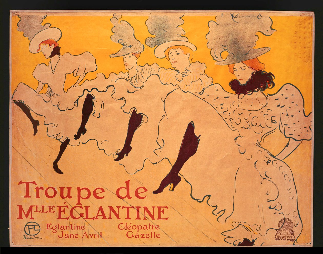Miss Eglantines trup af Henri de Toulouse-Lautrec