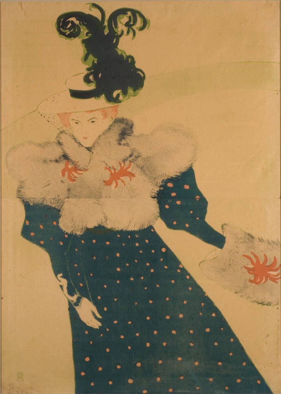 Det hvide tidsskrift af Henri de Toulouse-Lautrec