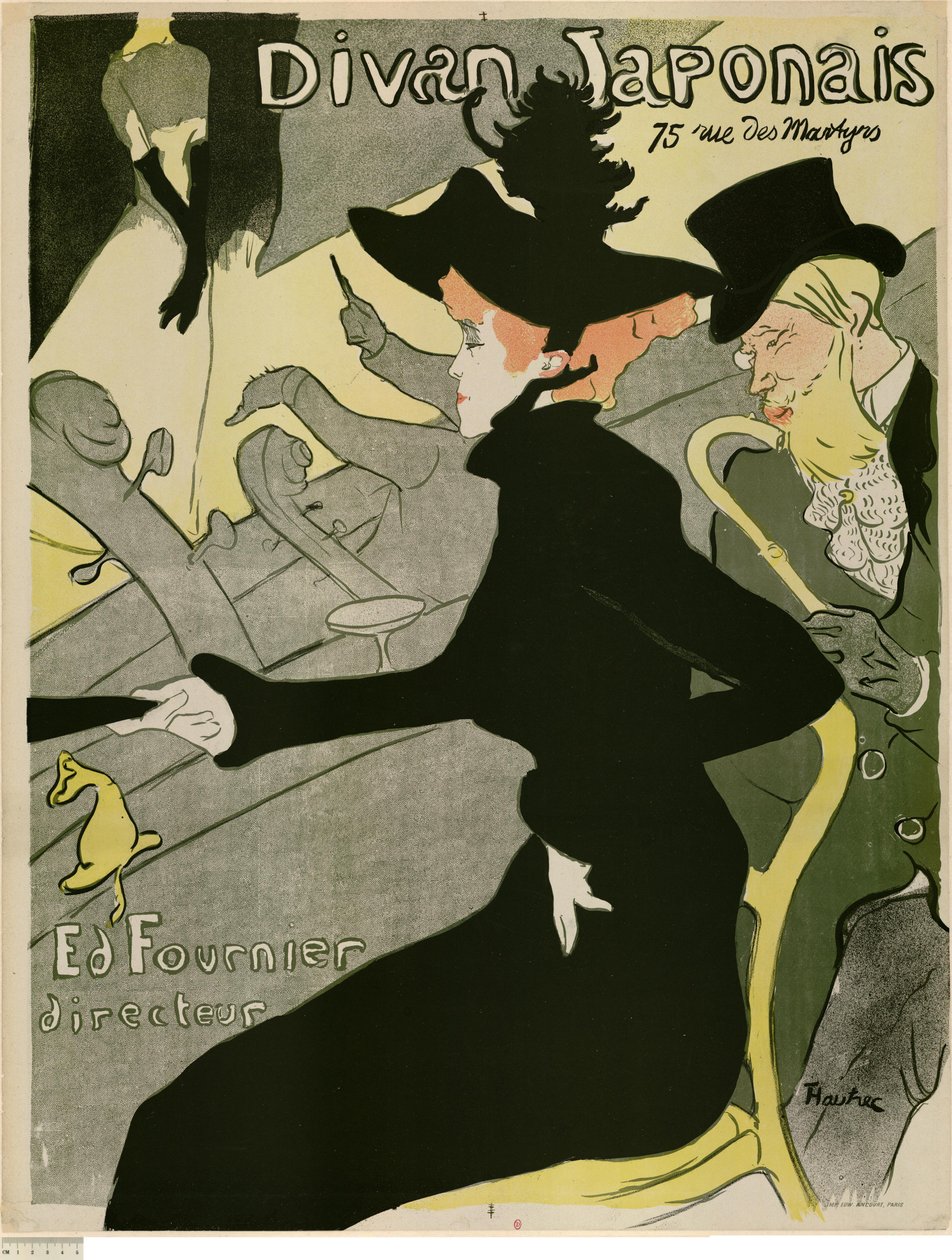 Den japanske divan af Henri de Toulouse-Lautrec