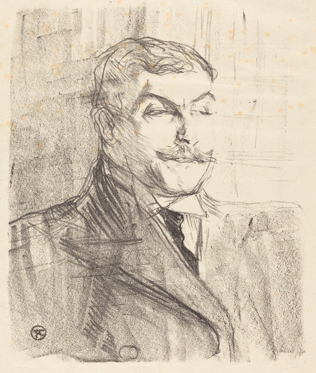 Lucien Guitry af Henri de Toulouse-Lautrec