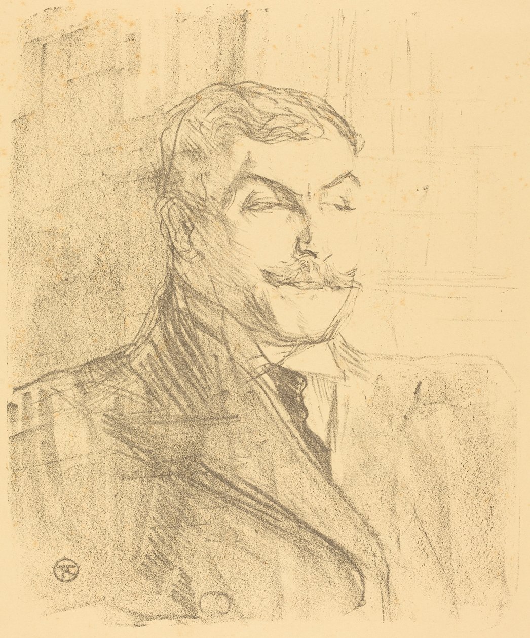 Lucien Guitry af Henri de Toulouse-Lautrec