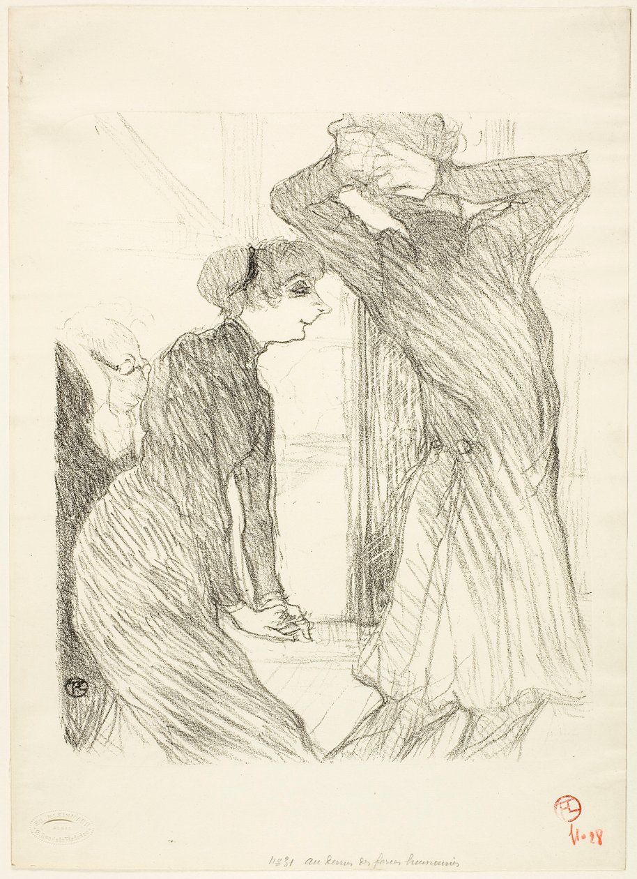 Lugné-Poé og Bady, i "Above Human Forces" af Henri de Toulouse-Lautrec