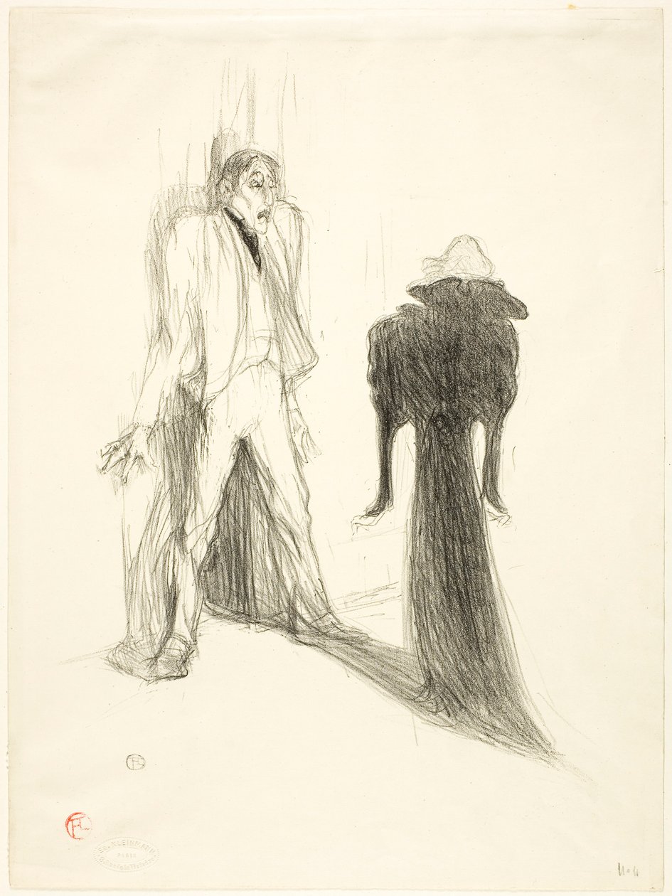 Lugné-Poé, i billede af Henri de Toulouse-Lautrec