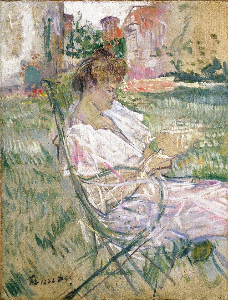 Madame Misia Natanson af Henri de Toulouse Lautrec