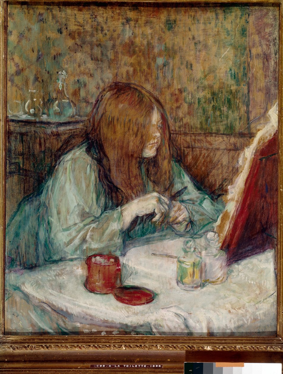 Madame Poupoule ved hendes toilet af Henri de Toulouse Lautrec