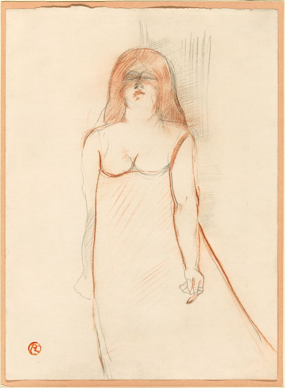 Frøken Cocyte af Henri de Toulouse-Lautrec