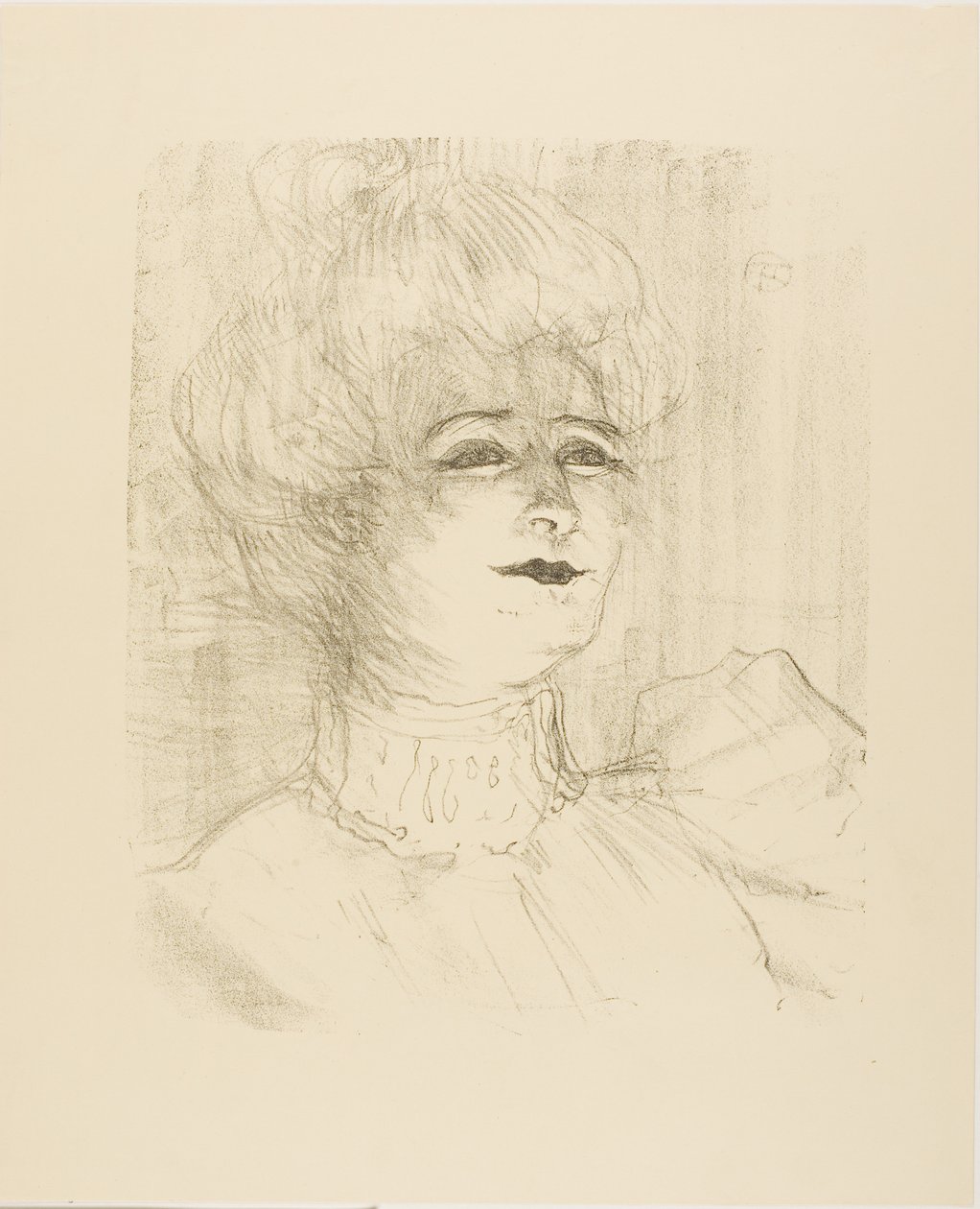 Marie-Louise Marsy, fra Treize Lithographies af Henri de Toulouse-Lautrec