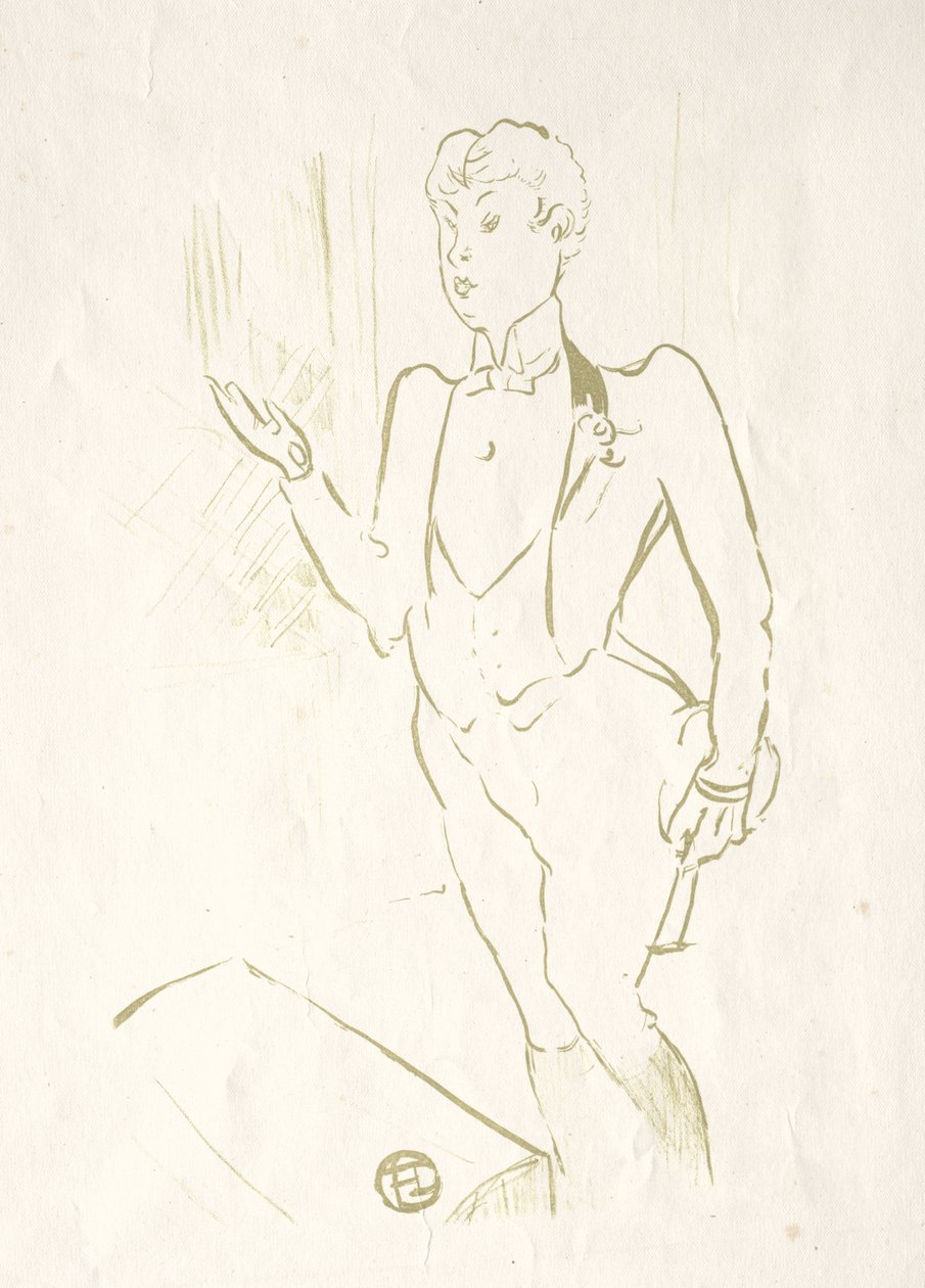 Mary Hamilton af Henri de Toulouse-Lautrec