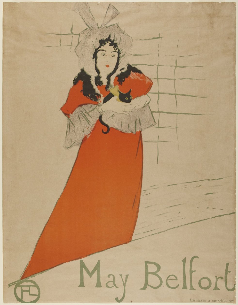 May Belfort af Henri de Toulouse-Lautrec