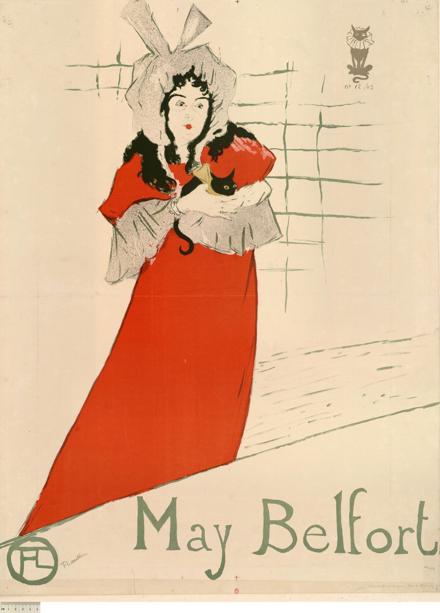 May Belfort af Henri de Toulouse-Lautrec