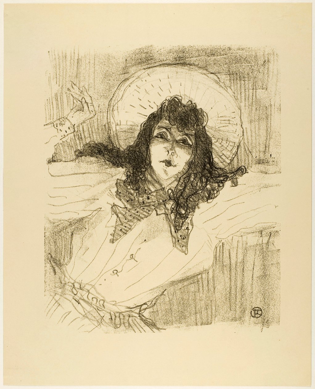 May Belfort, fra Treize Lithographies af Henri de Toulouse-Lautrec