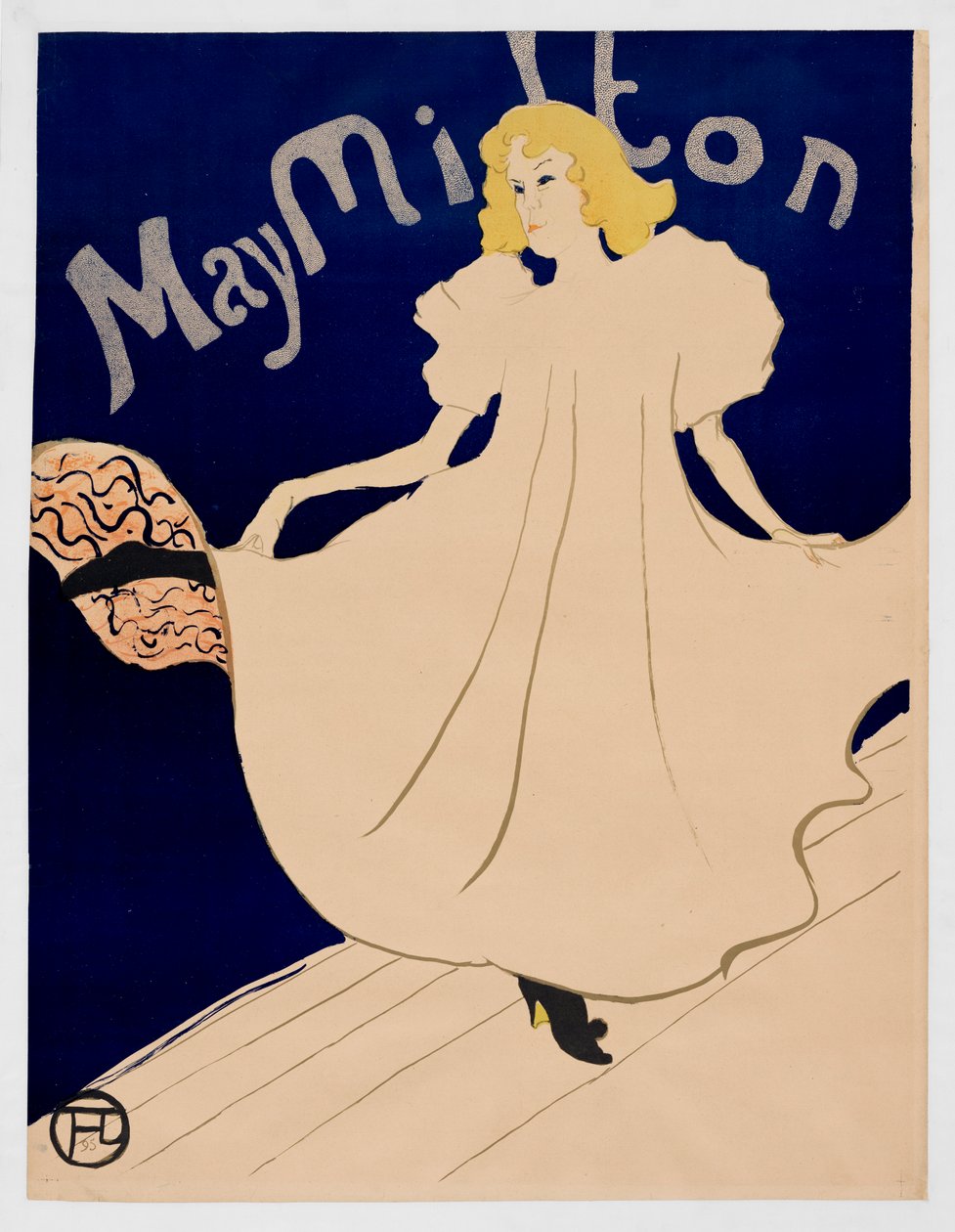 May Milton af Henri de Toulouse-Lautrec