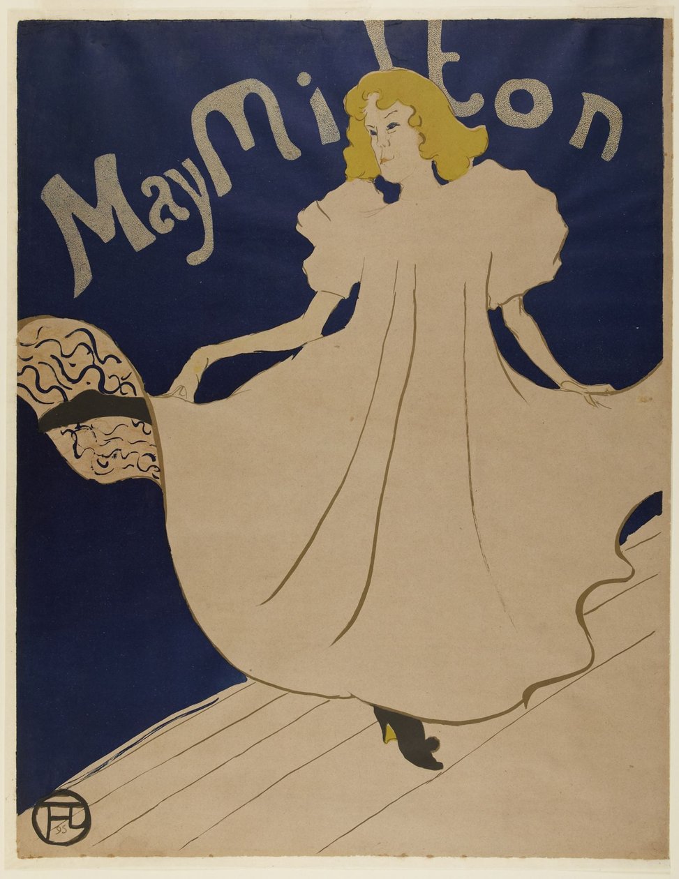 May Milton af Henri de Toulouse-Lautrec
