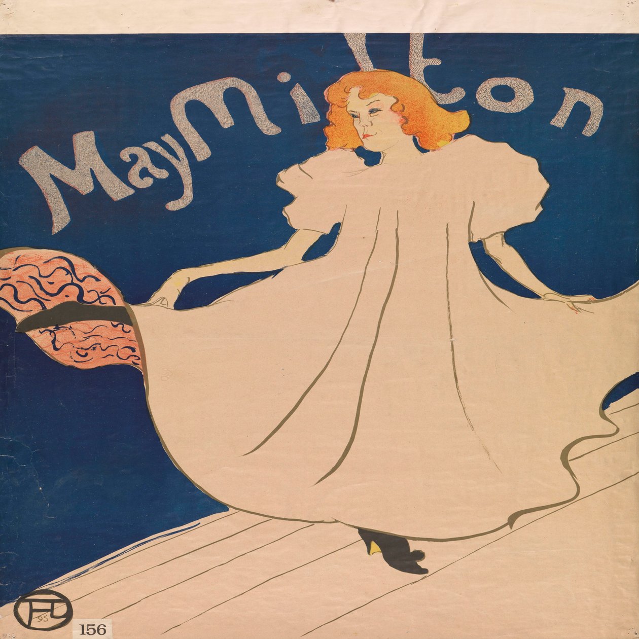 May Milton af Henri de Toulouse-Lautrec