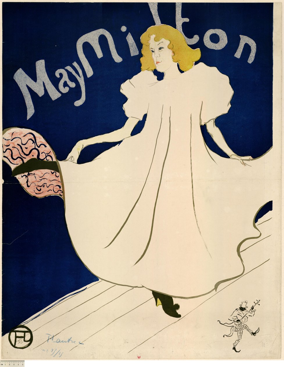 May Milton af Henri de Toulouse-Lautrec