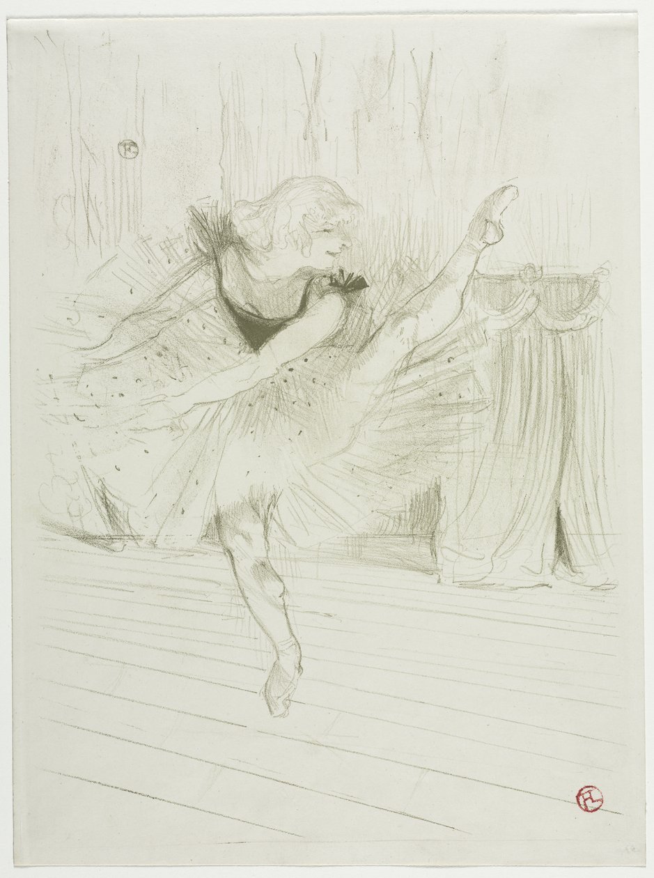 Miss Ida Heath, engelsk danserinde af Henri de Toulouse-Lautrec