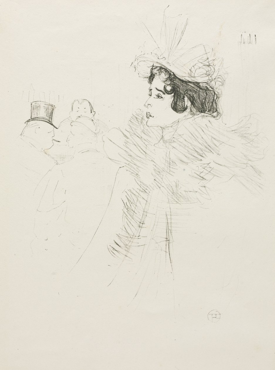 Miss May Belfort af Henri de Toulouse-Lautrec