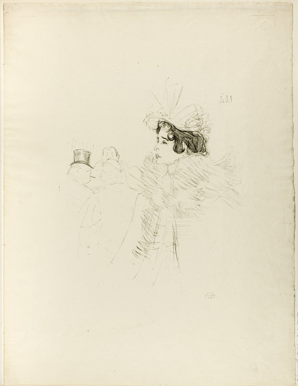 Miss May Belfort i baren Achille af Henri de Toulouse-Lautrec