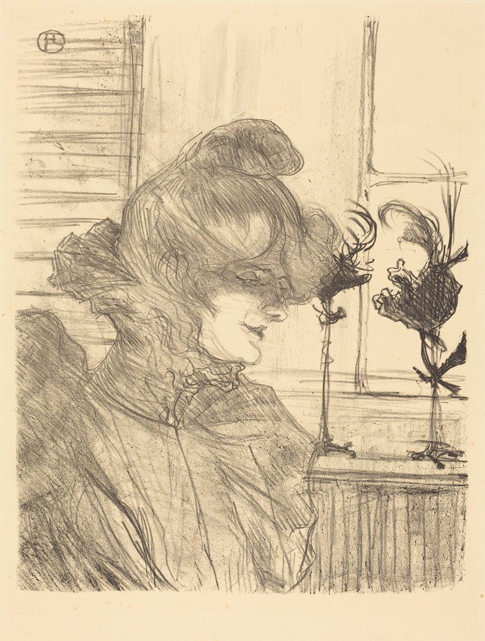 Mme. Le Marguoin, modist af Henri de Toulouse-Lautrec
