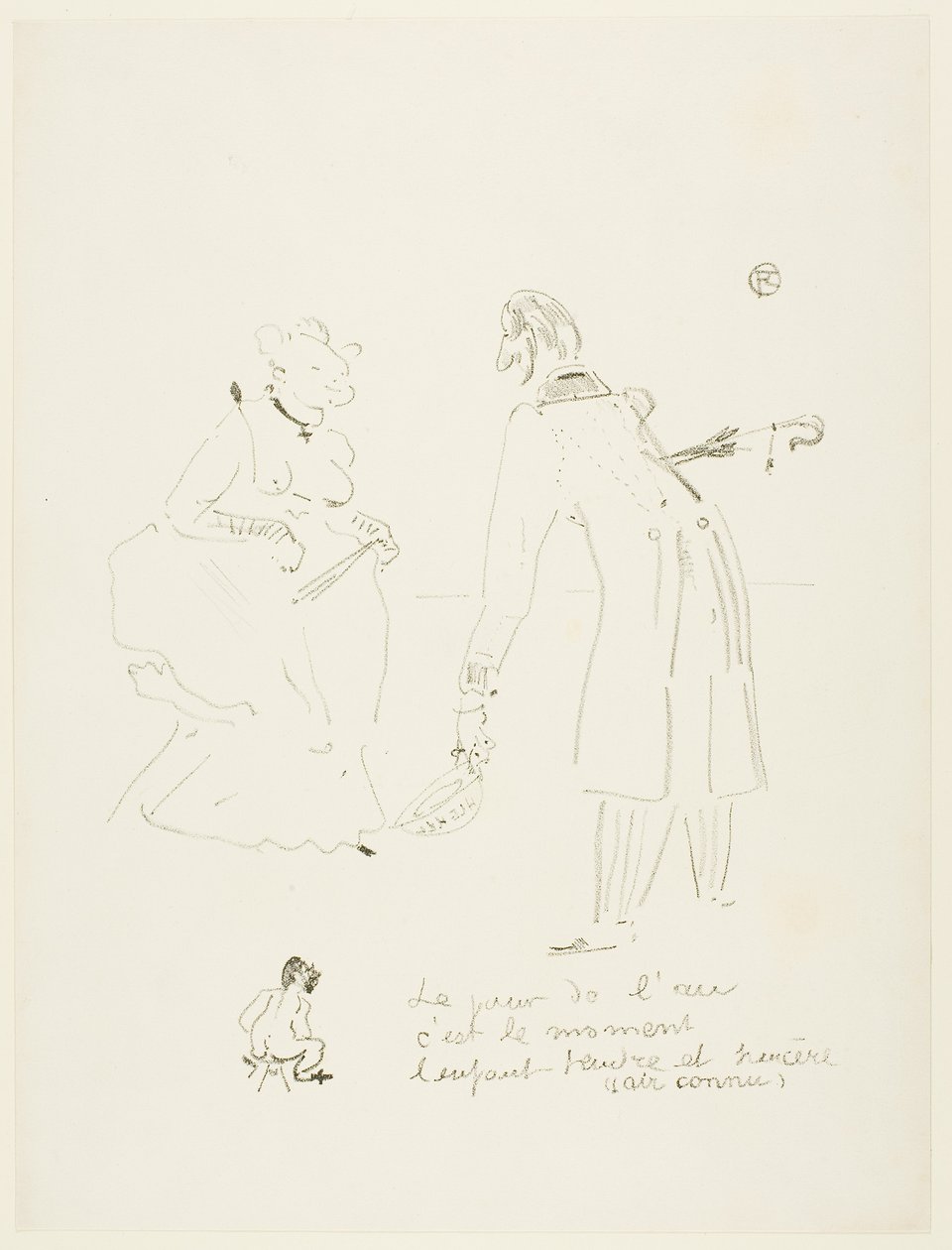 Nytårshilsen af Henri de Toulouse-Lautrec