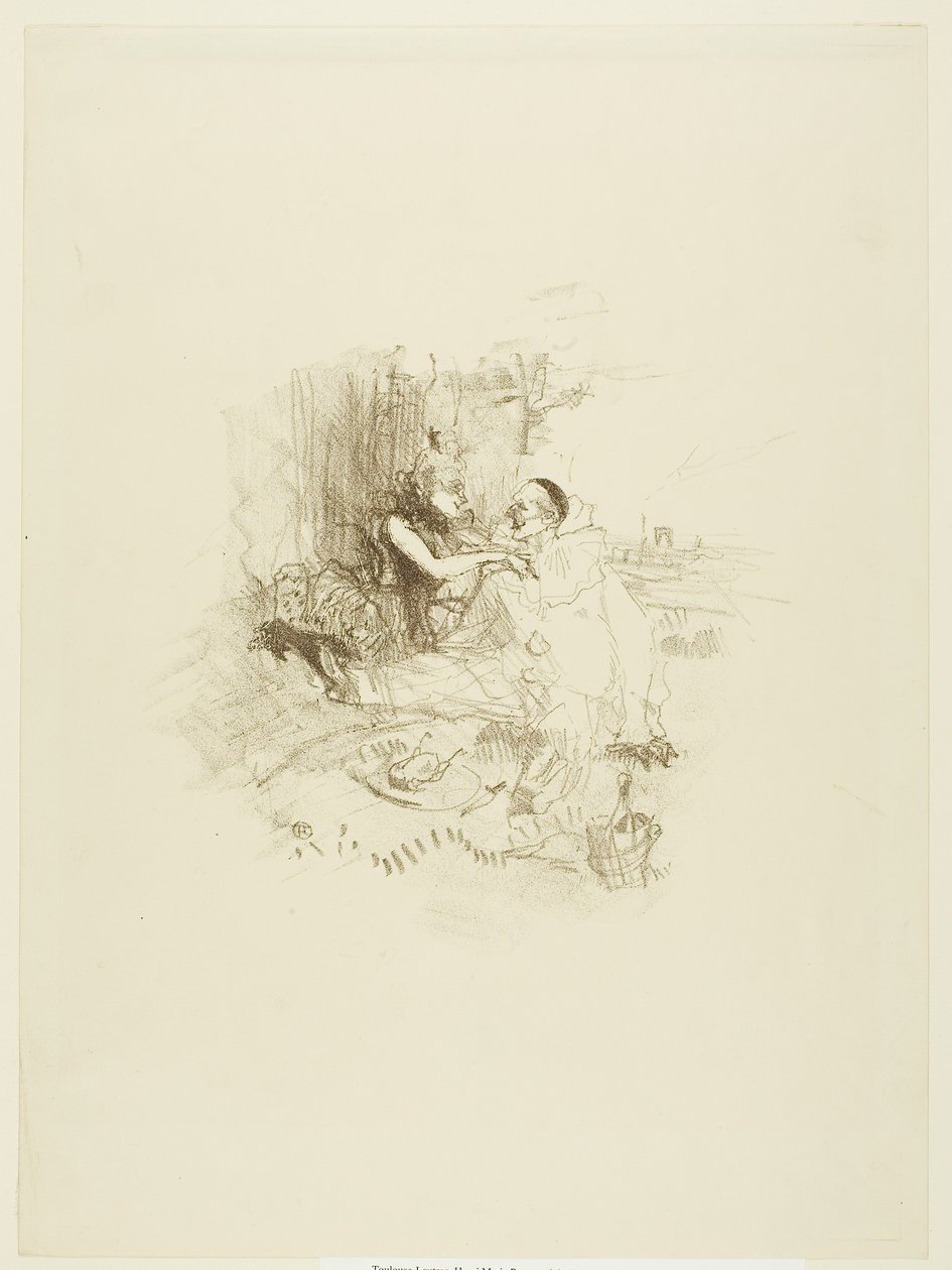 Picnic af Henri de Toulouse-Lautrec