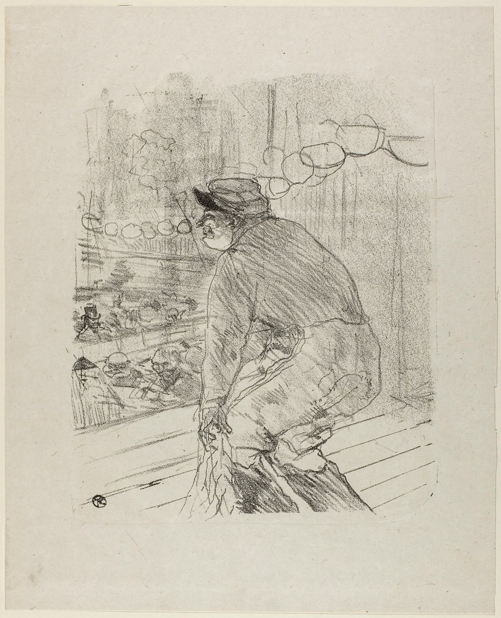 Polin, fra Treize Lithographies af Henri de Toulouse-Lautrec