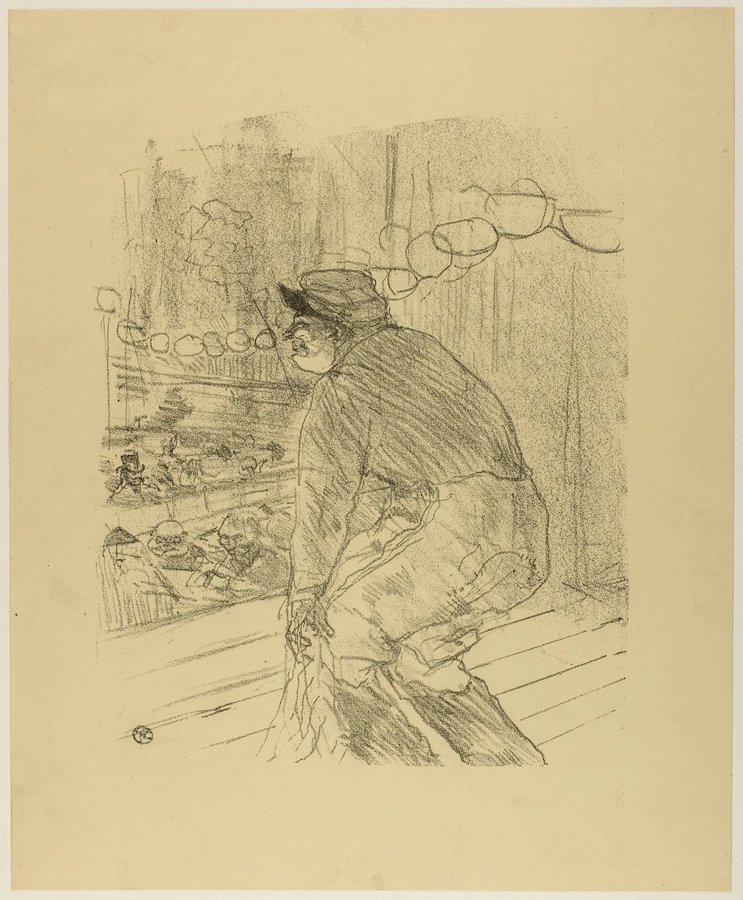 Polin, fra Treize Lithographies af Henri de Toulouse-Lautrec
