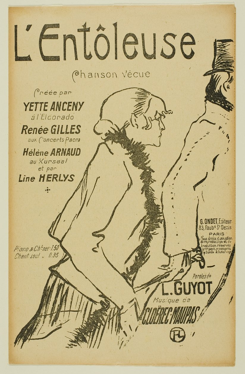 Stakkels Street-walker! af Henri de Toulouse-Lautrec