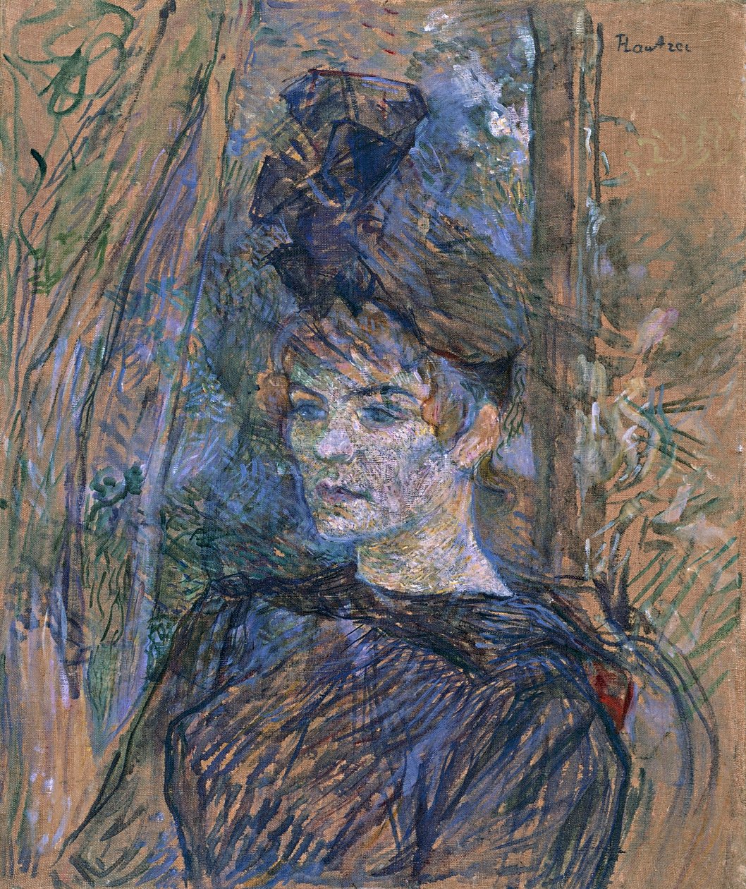 Portræt af Suzanne Valadon af Henri de Toulouse Lautrec
