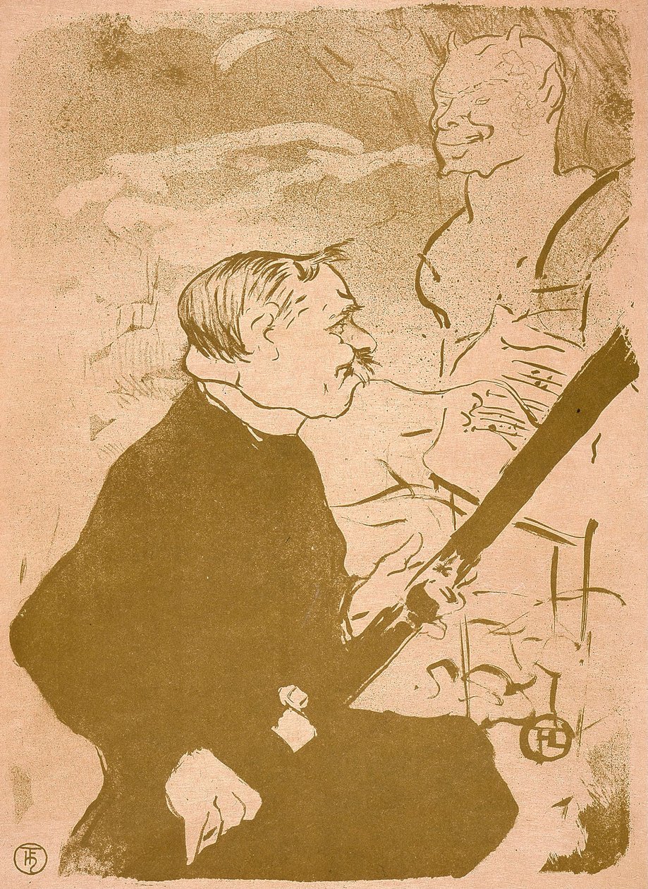Für Dich! af Henri de Toulouse-Lautrec