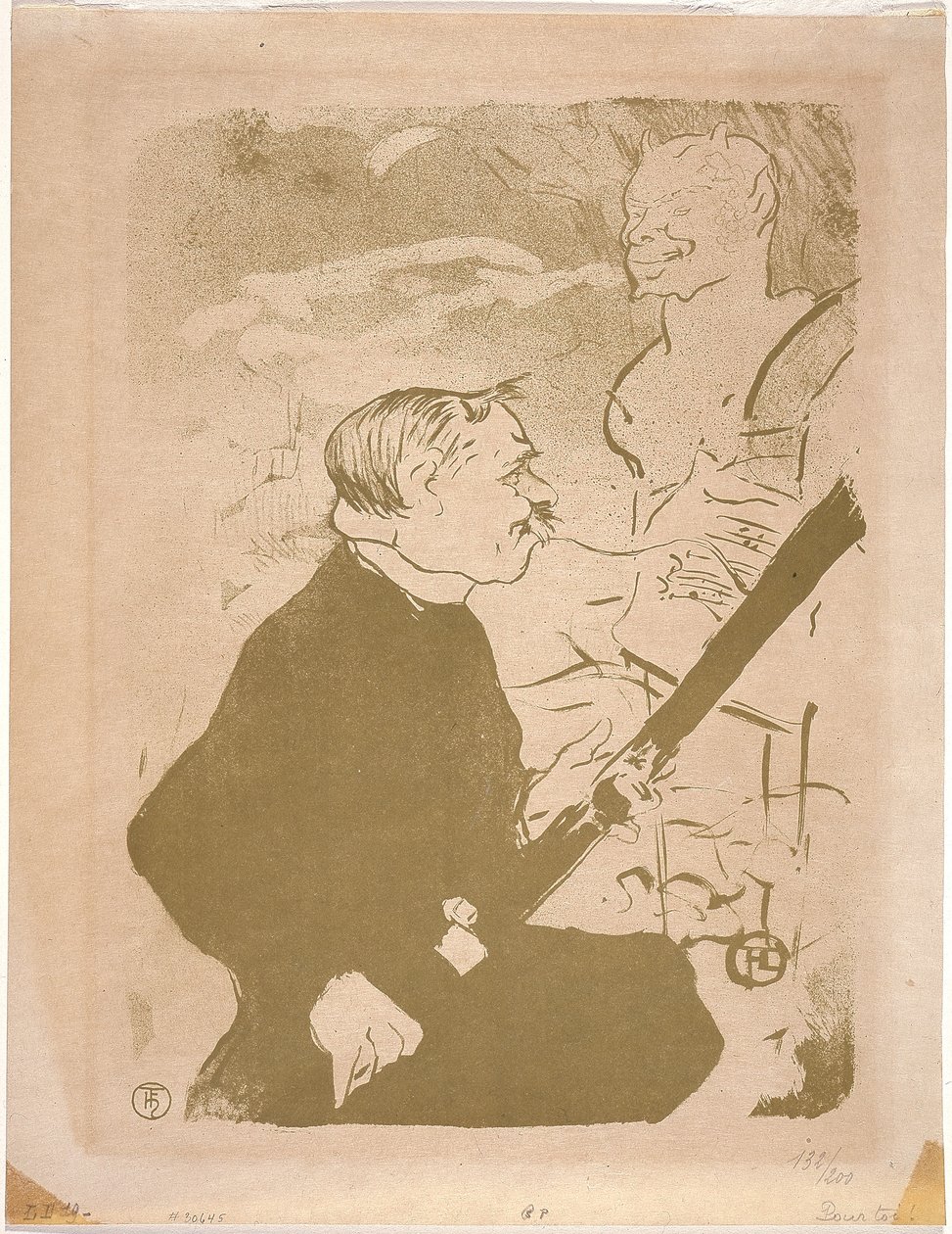 Hæld Arbejde! (For dig) 1893 (litografi) af Henri de Toulouse Lautrec