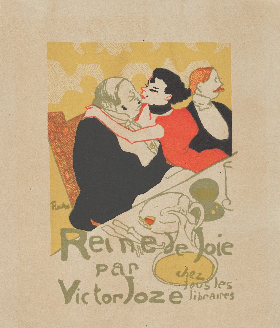 Dronning af glæde af Henri de Toulouse-Lautrec