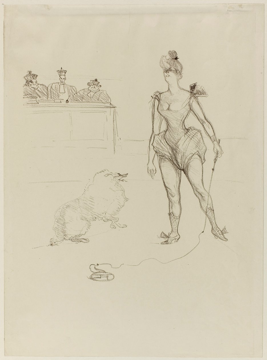 Dyretæmmeren for Retten af Henri de Toulouse-Lautrec