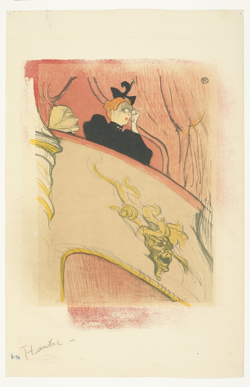 Æsken med den forgyldte maske af Henri de Toulouse Lautrec