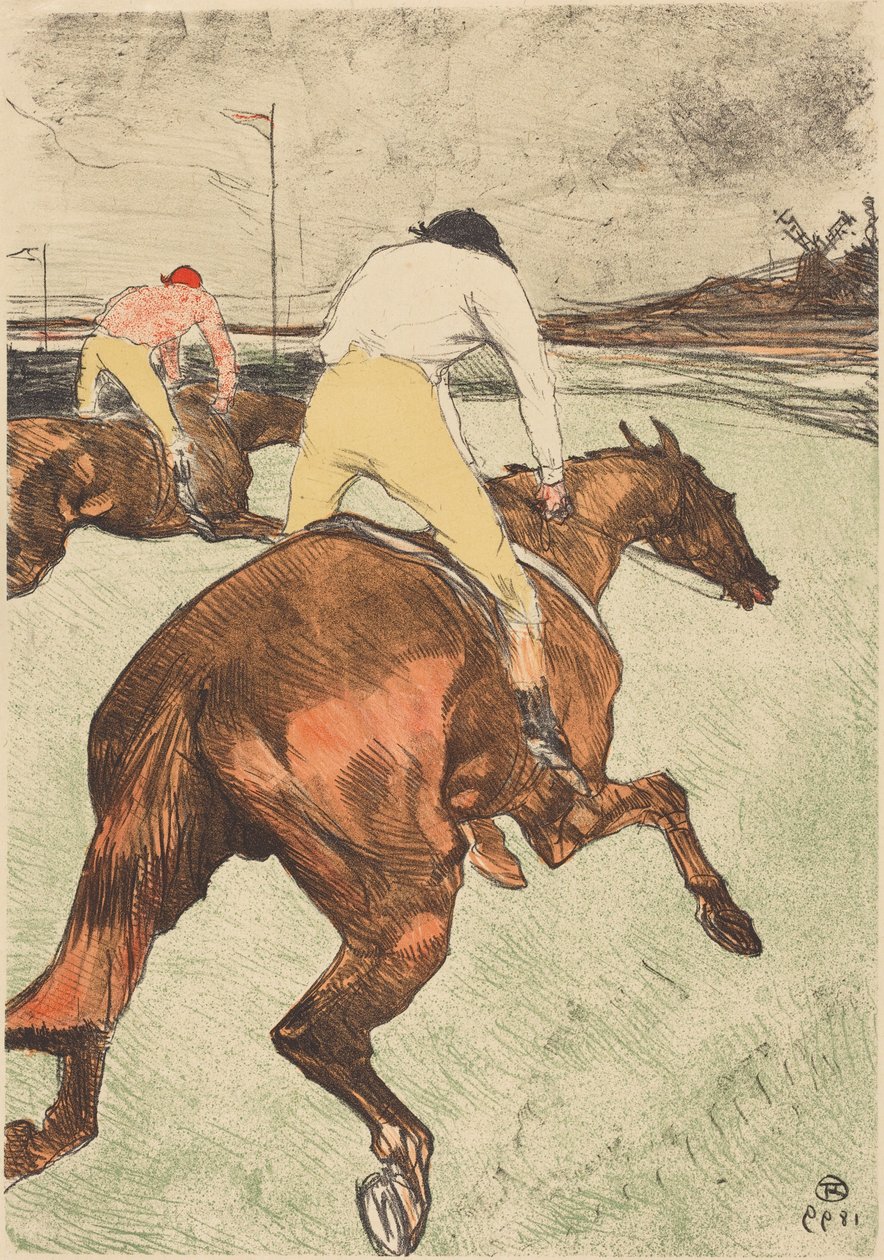Jockeyen af Henri de Toulouse-Lautrec