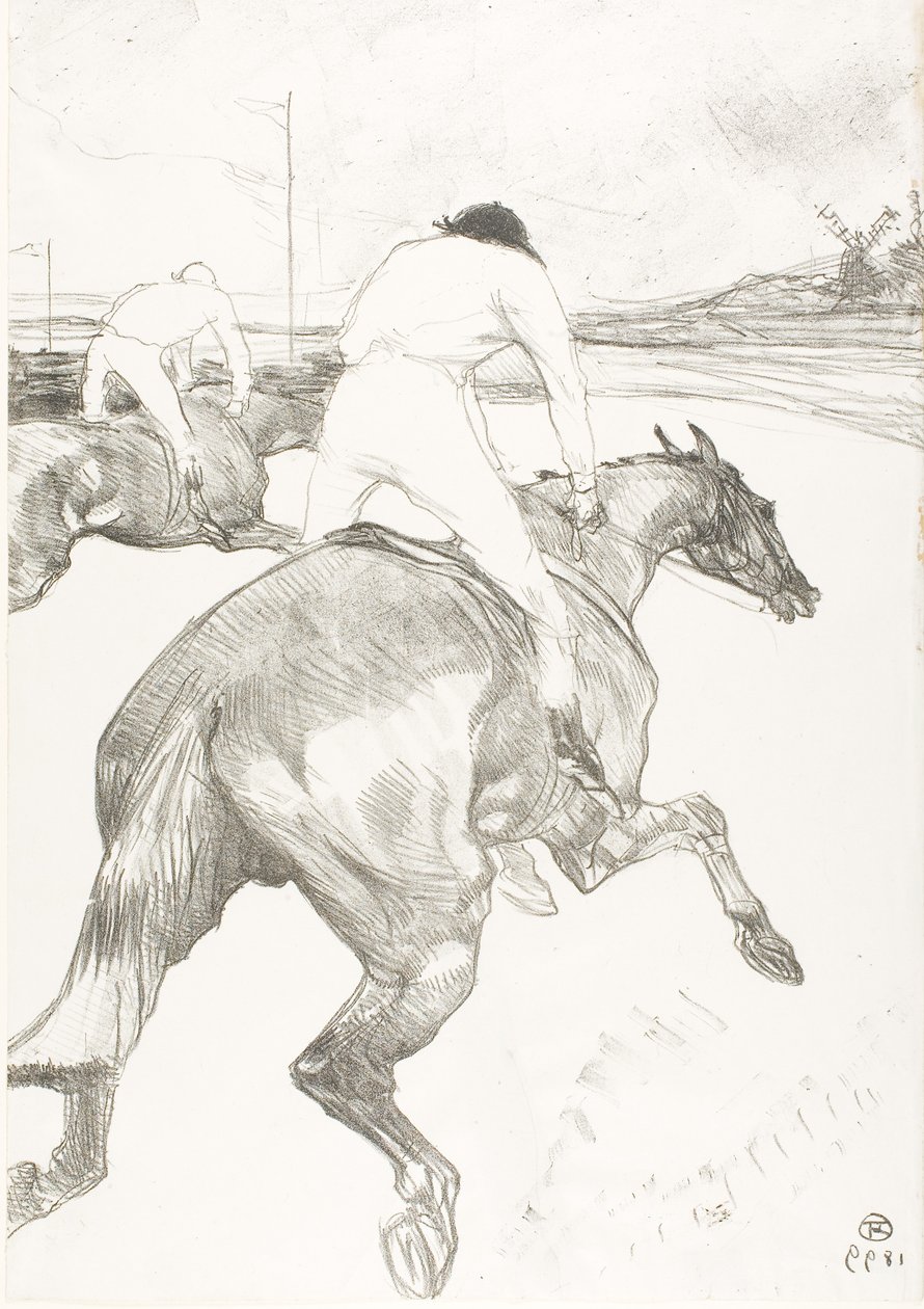 Jockeyen af Henri de Toulouse-Lautrec