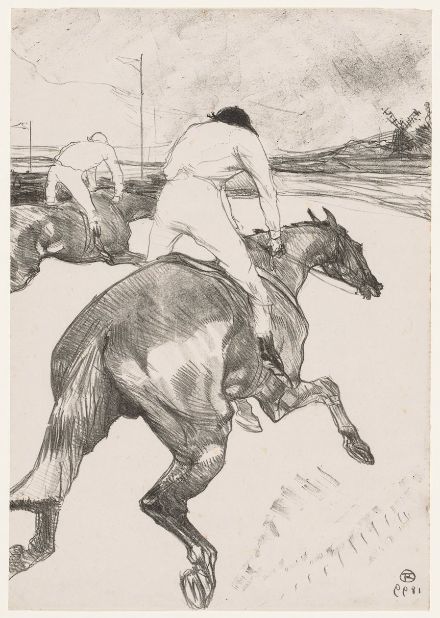 Jockeyen af Henri de Toulouse-Lautrec