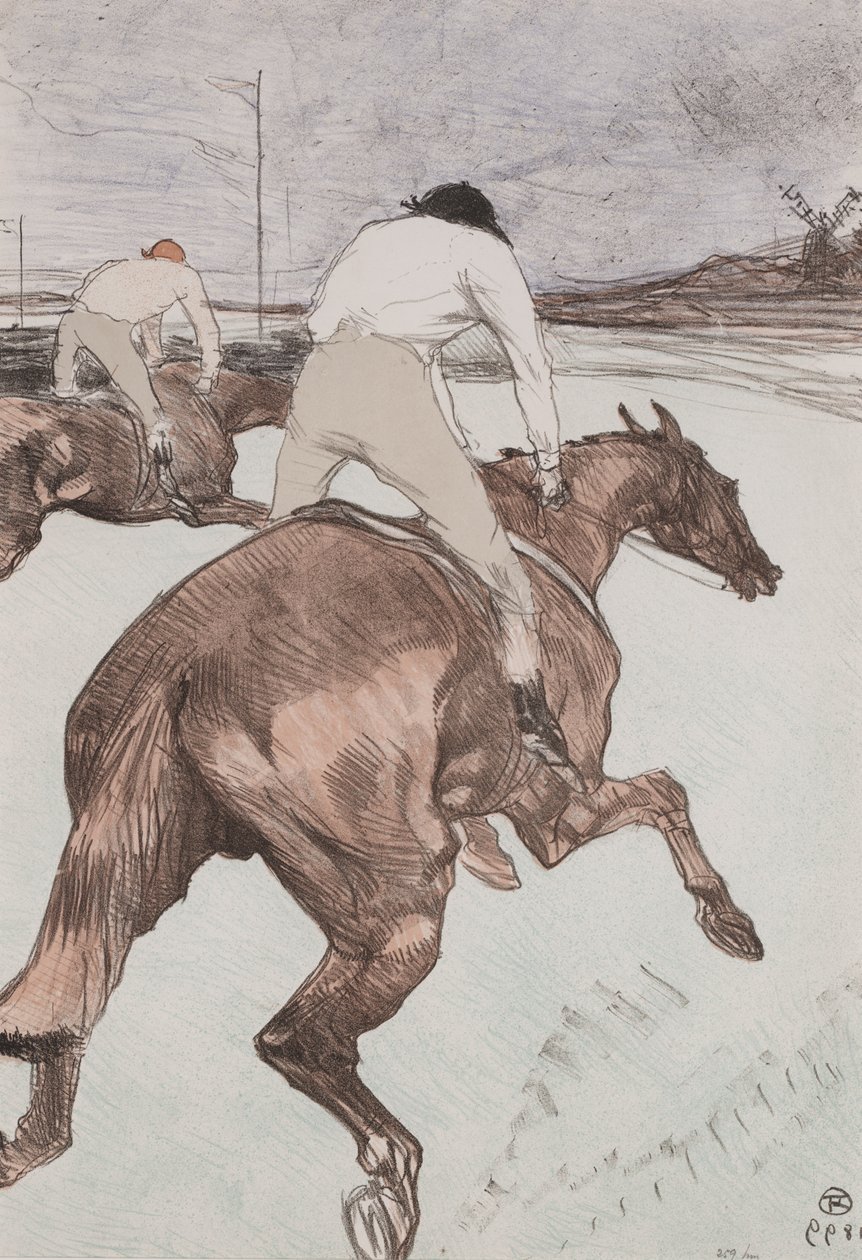 Jockeyen af Henri de Toulouse Lautrec