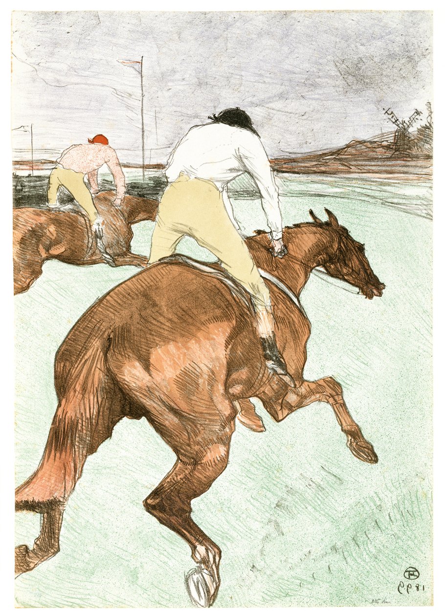 Jockeyen af Henri de Toulouse Lautrec