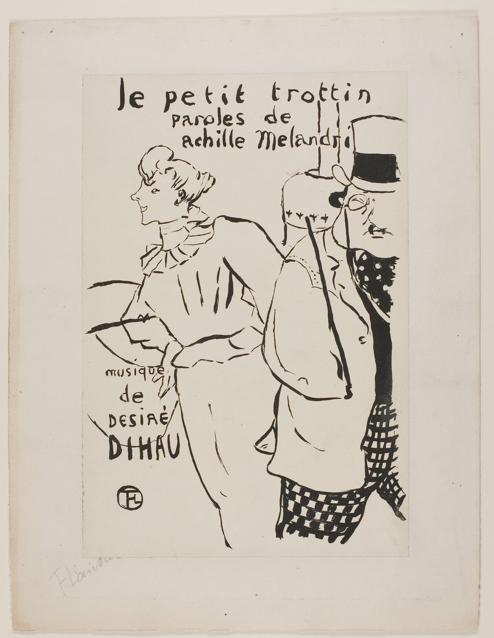 Den lille ærindepige af Henri de Toulouse-Lautrec