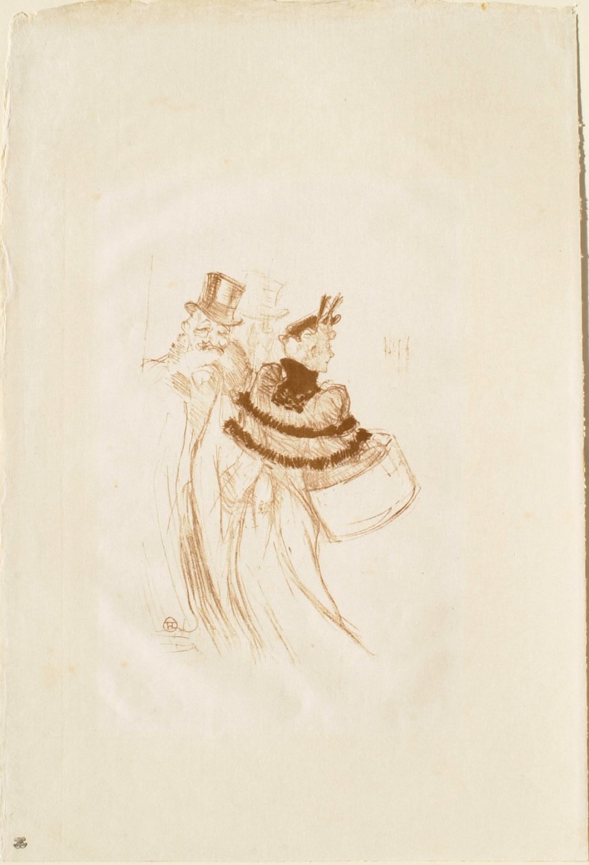 De gamle herrer af Henri de Toulouse-Lautrec