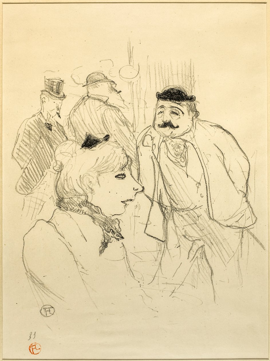 Stilken - Moulin Rouge af Henri de Toulouse-Lautrec