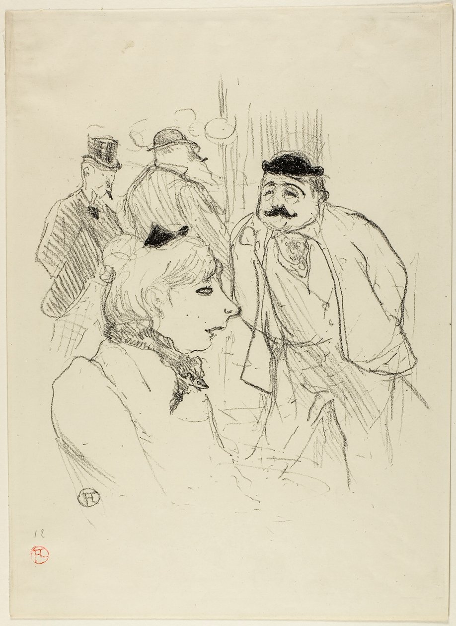 Stilken - Moulin Rouge af Henri de Toulouse-Lautrec