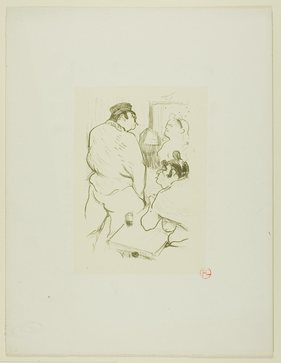 Grenelles terror af Henri de Toulouse-Lautrec