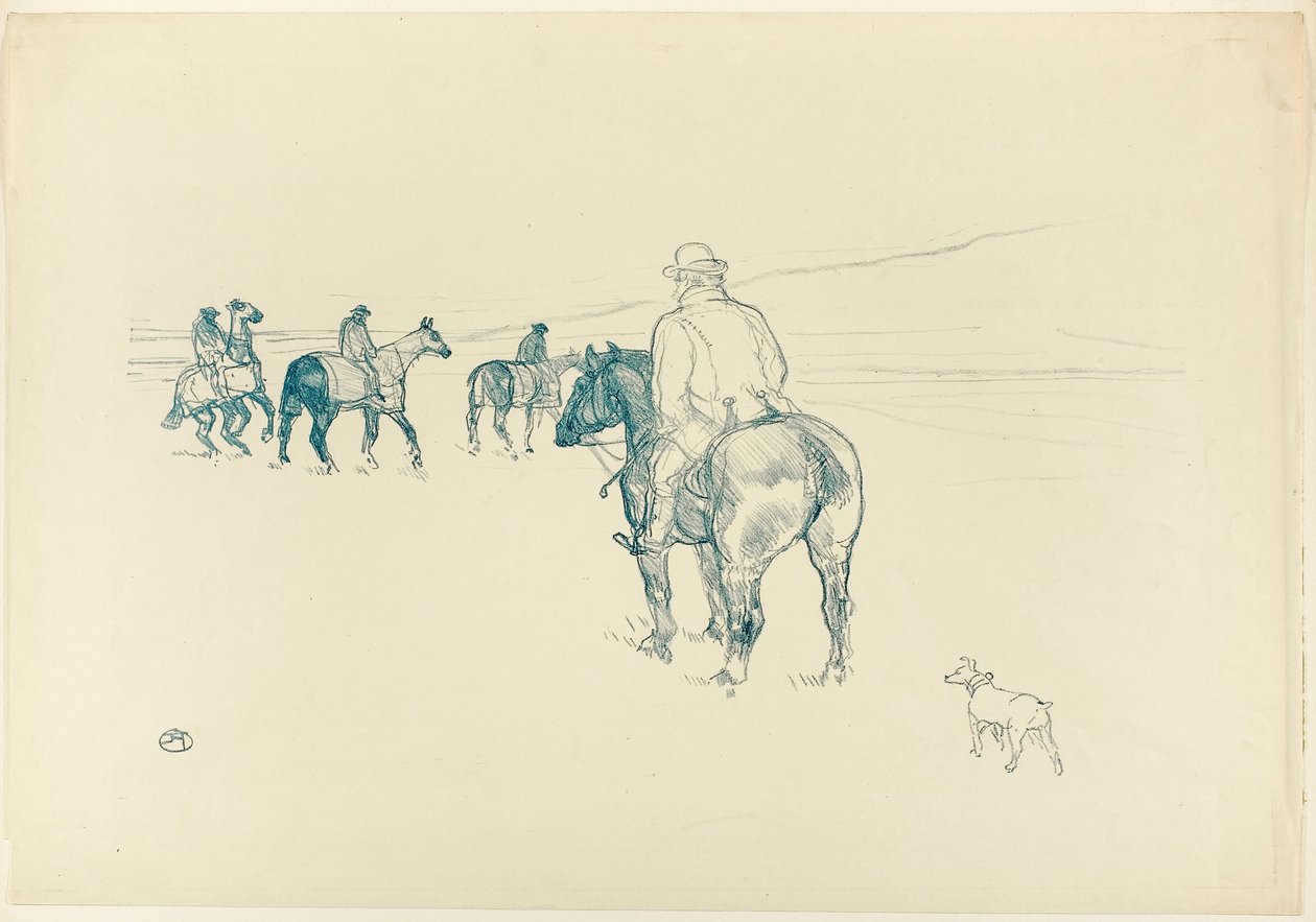 Træneren af Henri de Toulouse-Lautrec