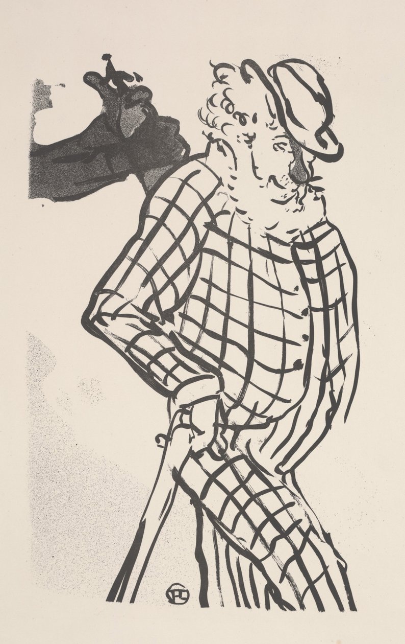 Uden titel (litho) af Henri de Toulouse Lautrec
