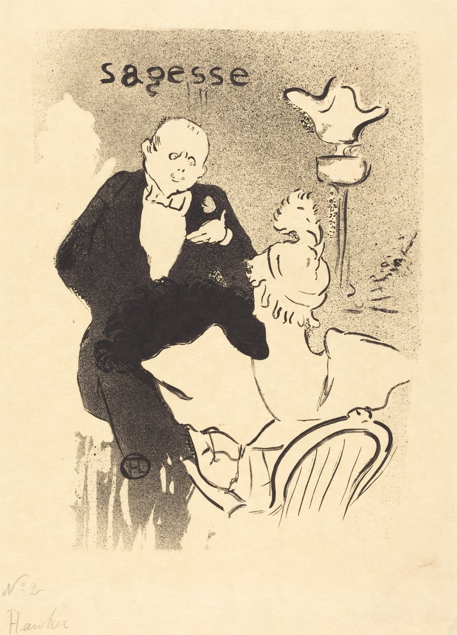 Visdom af Henri de Toulouse-Lautrec