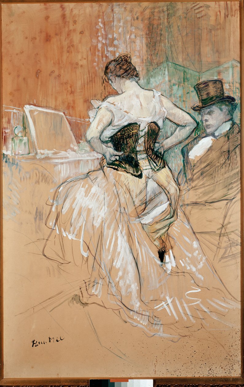 Kvinde i korset af Henri de Toulouse Lautrec
