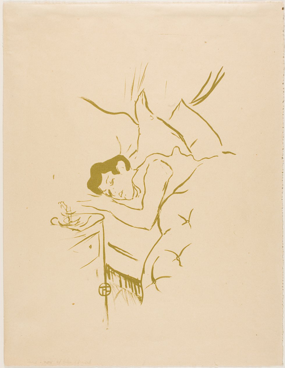 Din Mund af Henri de Toulouse-Lautrec