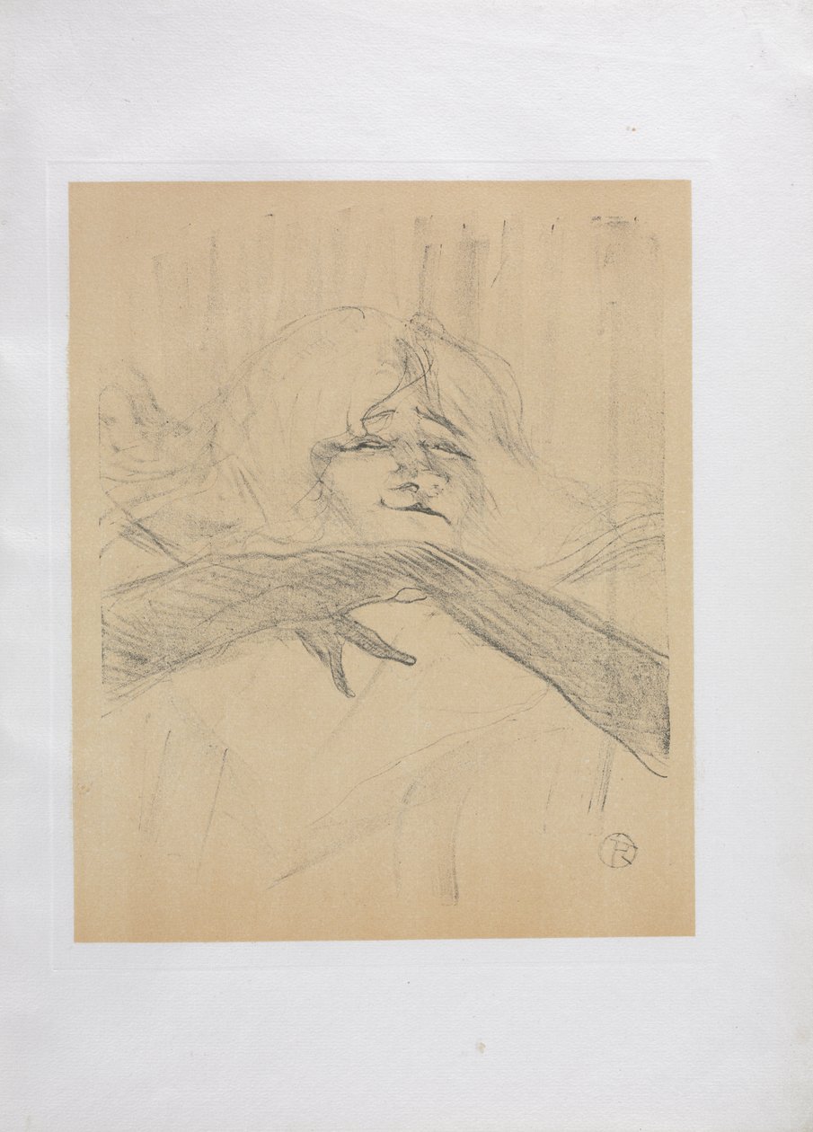 Yvette Guilbert-engelsk serie: Linger Longer Loo af Henri de Toulouse-Lautrec